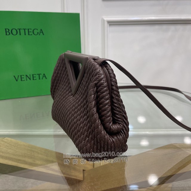 Bottega veneta高端女包 8546B BV寶緹嘉2021包包最新triangle倒三角手提單肩斜挎包三角包  gxz1281